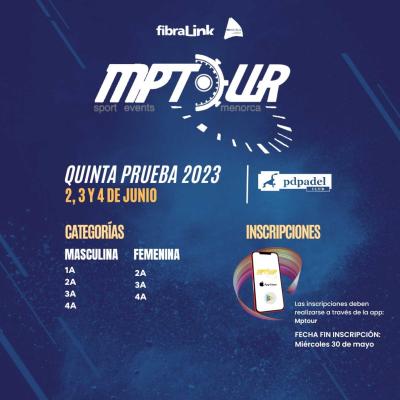 poster del torneo 5A PRUEBA MPTOUR 2023