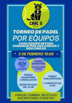 poster del torneo TORNEO POR EQUIPOS