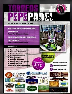 poster del torneo PEPEPADEL