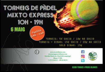 poster del torneo MIXTO EXPRESS