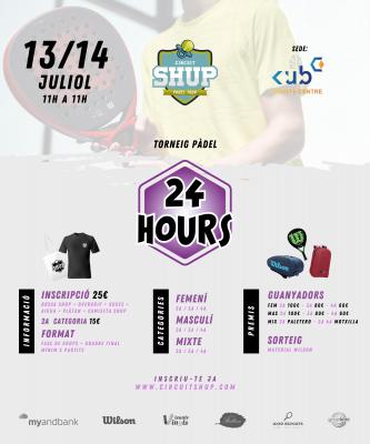 poster torneo 24 HOURS