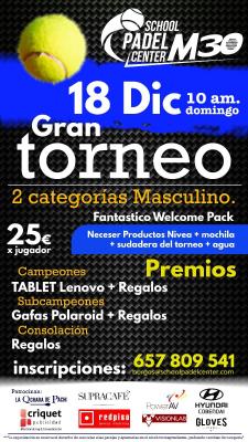 poster del torneo TORNEO NAVIDAD MASCULINO