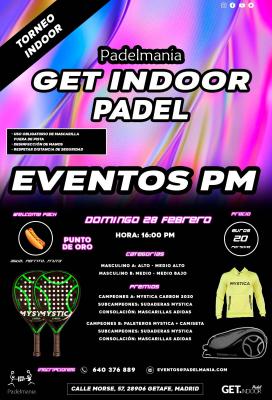 poster del torneo TORNEO INDOOR