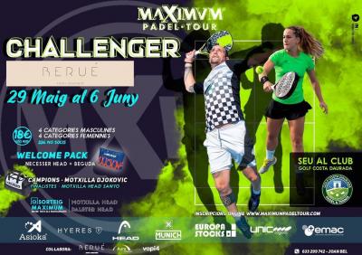 poster del torneo CHALLENGER BERUÉ