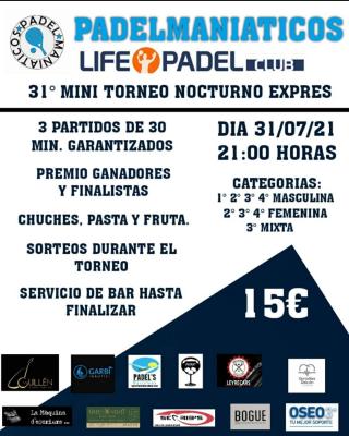 cartel del torneo