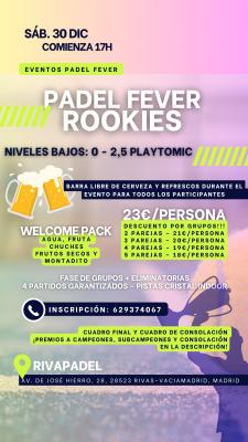 poster del torneo TORNEO P.F. ROOKIES - ¡¡BARRA LIBRE DE CERVEZA Y REFRESCOS!!