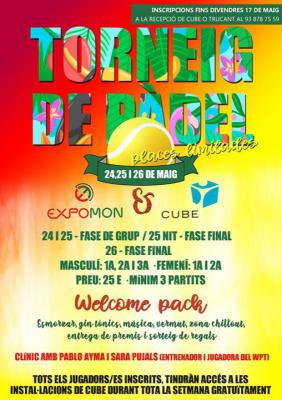 poster torneo TORNEIG DE PADEL 