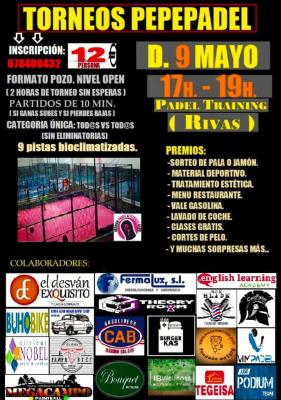 poster del torneo TORNEO PEPEPADEL