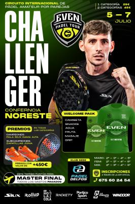 poster del torneo 8º CHALLENGER EVEN PADEL TOUR BAIX LLOBREGAT 23-24