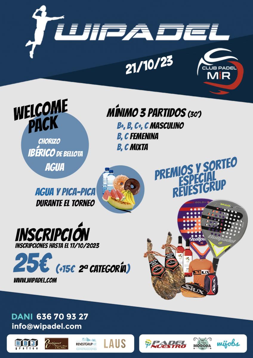 cartel del torneo