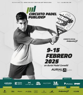 poster del torneo 1ª PRUEBA 2025 CIRCUITO PUBLIDEP