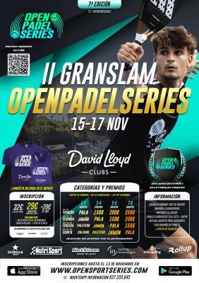 poster del torneo II GRAN SLAM OPS - DAVID LLOYD GAVÀ