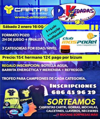 poster del torneo POZO PEKEDADAS