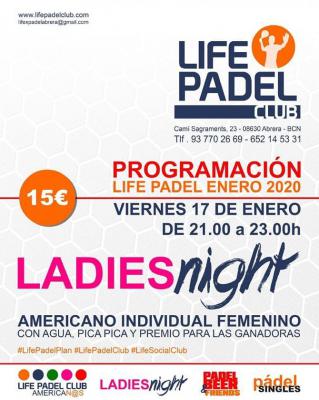 poster del torneo LADIES NIGHT