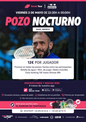 poster del torneo POZO NOCTURNO MOMO BY MAKING PADEL