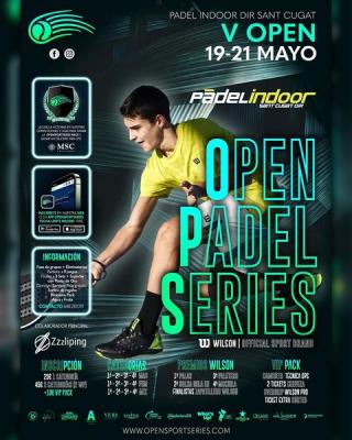 poster del torneo V OPEN