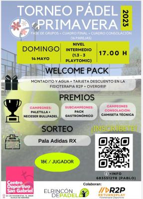 poster del torneo TORNEO PRIMAVERA CDSG