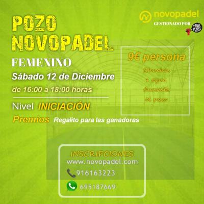 poster del torneo POZO NOVOPADEL