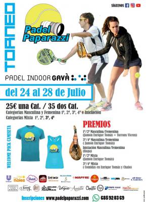 poster del torneo TORNEO DE PADEL