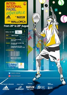 poster del torneo INTERNATIONAL PADEL EXPERIENCE 2022