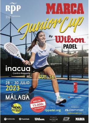 poster del torneo MARCA JUNIOR CUP BY WILSON PADEL