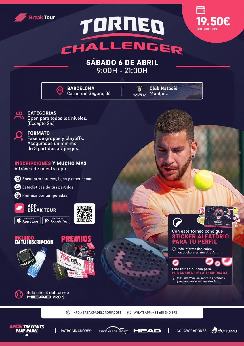 cartel del torneo