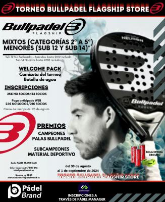 poster torneo III TORNEO PUNTUABLE - TORNEO MIXTO BULLPADEL FRAGSHIP