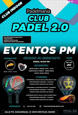 poster del torneo TORNEO PADELMANIA