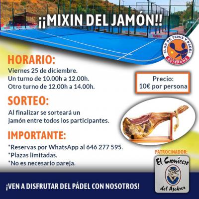 poster del torneo MIXIN DEL JAMÓN