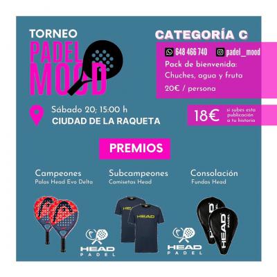 poster del torneo TORNEO PADEL MOOD