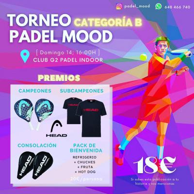 poster del torneo TORNEO PADEL MOOD