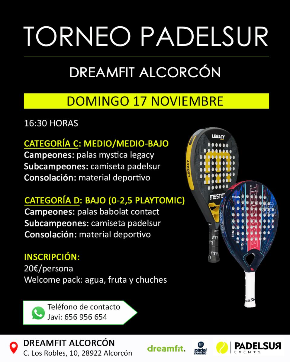 cartel del torneo