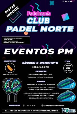 poster del torneo TORNEO PADELMANIA