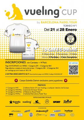 poster del torneo 1º TORNEO VUELING CUP 2018