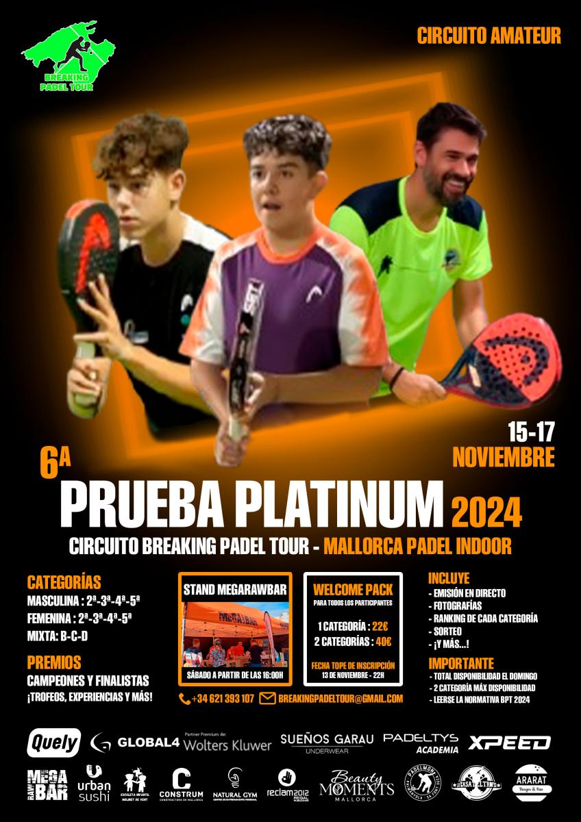 cartel del torneo