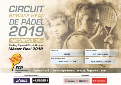 poster torneo CIRCUIT BRONZE HEAD 2019