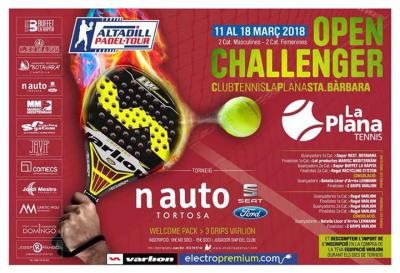 poster del torneo OPEN CHALLENGER N AUTO