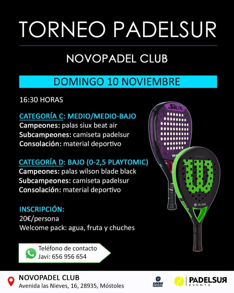 cartel del torneo