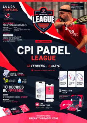 poster del torneo CPI PADEL LEAGUE - PRIMAVERA