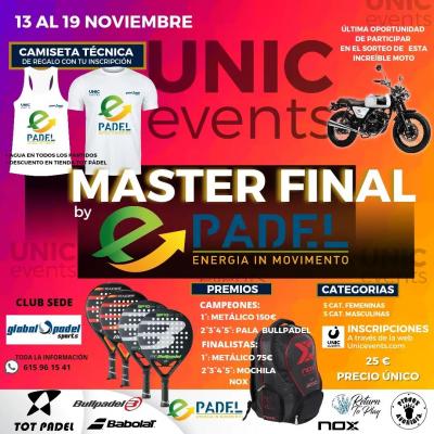 poster del torneo MASTER FINAL BY EPADEL