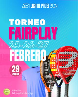 poster del torneo TORNEO FAIRPLAY BARCELONA