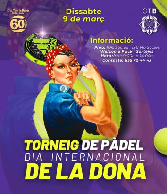 poster torneo TORNEIG DE LA DONA