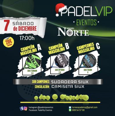 poster del torneo TORNEO PADELVIP