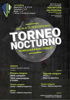 poster torneo TORNEO NOCTURNO 