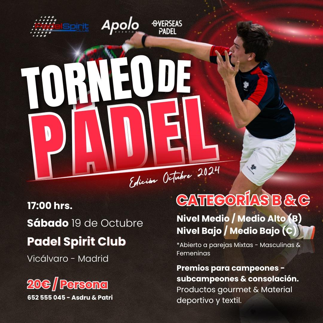 cartel del torneo