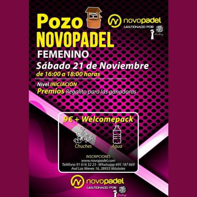 poster del torneo POZO NOVOPADEL