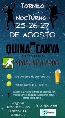 poster del torneo TORNEO  QUINA🍺CANYA