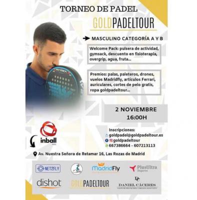 poster del torneo TORNEO DE PADEL 