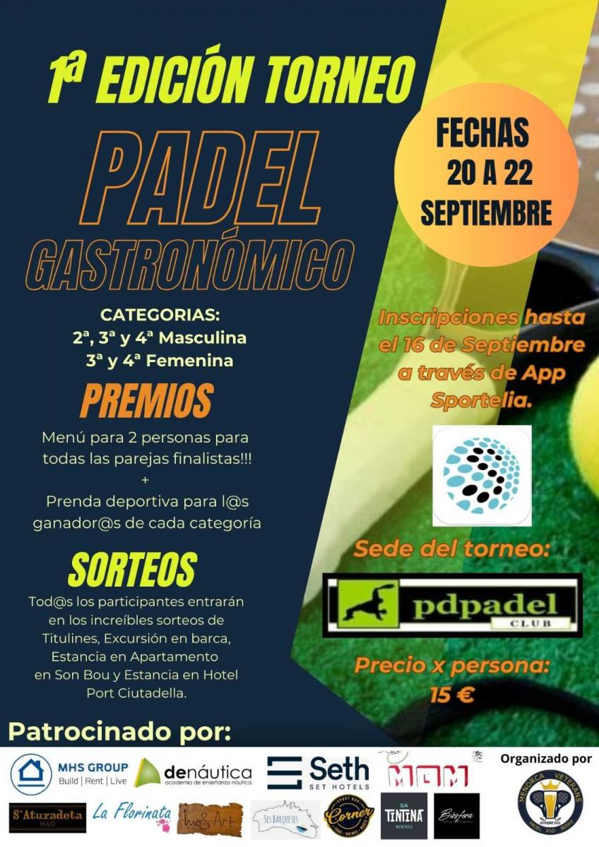 cartel del torneo