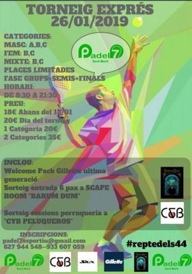 poster del torneo TORNEIG EXPRÉS